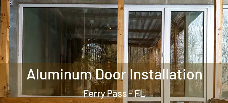 Aluminum Door Installation Ferry Pass - FL