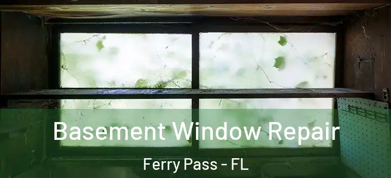 Basement Window Repair Ferry Pass - FL