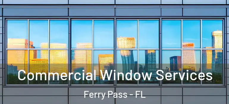 Commercial Window Services Ferry Pass - FL