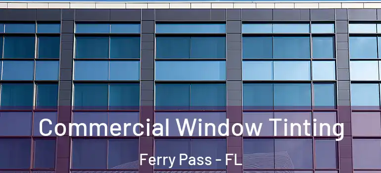 Commercial Window Tinting Ferry Pass - FL