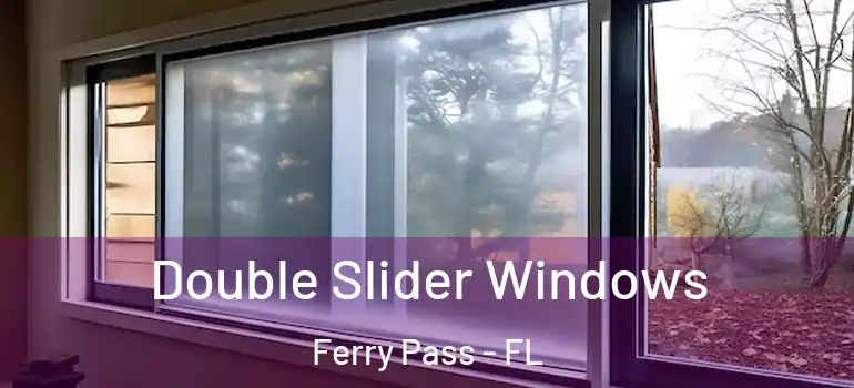 Double Slider Windows Ferry Pass - FL