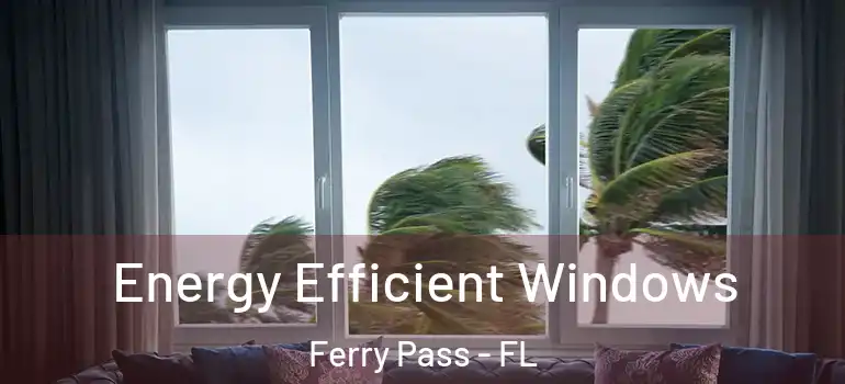 Energy Efficient Windows Ferry Pass - FL