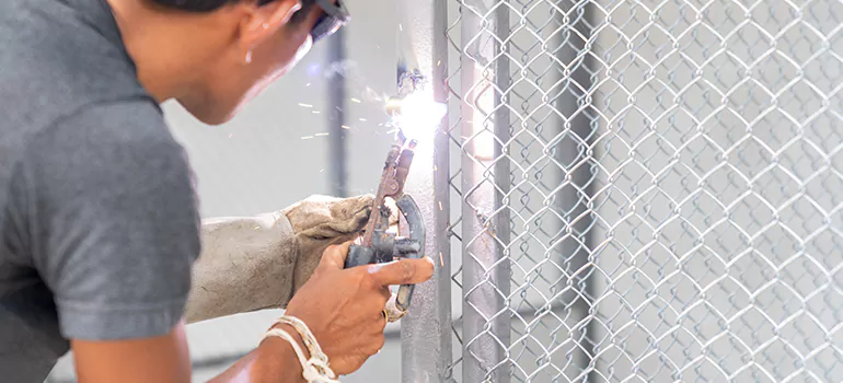 Commercial Mesh Door Repair in Ferry Pass, FL