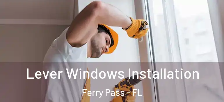 Lever Windows Installation Ferry Pass - FL