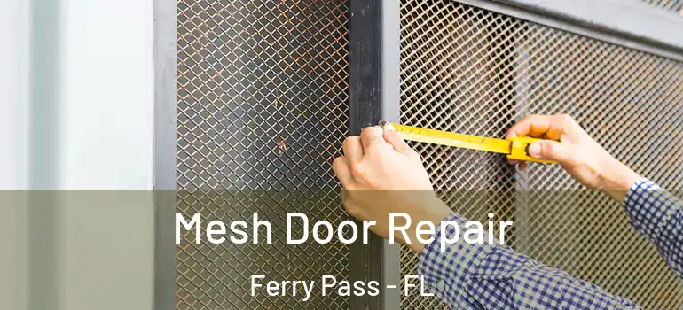 Mesh Door Repair Ferry Pass - FL