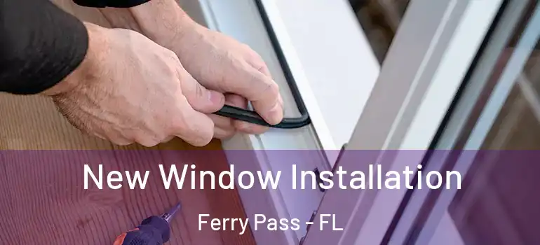 New Window Installation Ferry Pass - FL