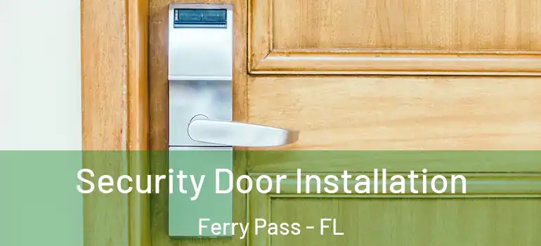 Security Door Installation Ferry Pass - FL