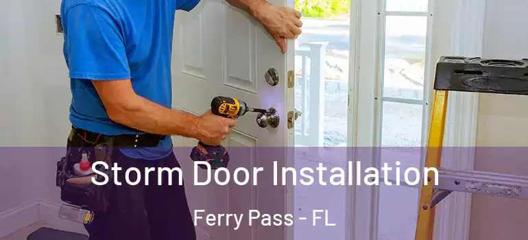 Storm Door Installation Ferry Pass - FL