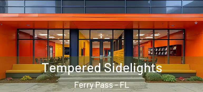 Tempered Sidelights Ferry Pass - FL