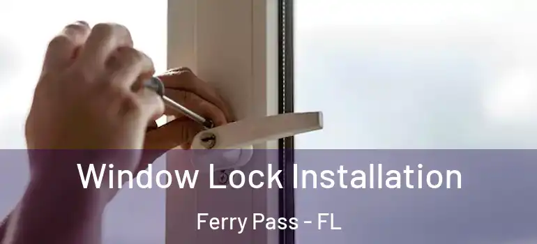 Window Lock Installation Ferry Pass - FL