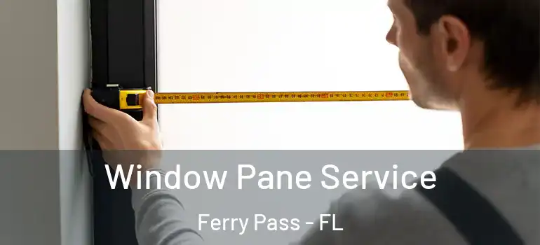 Window Pane Service Ferry Pass - FL
